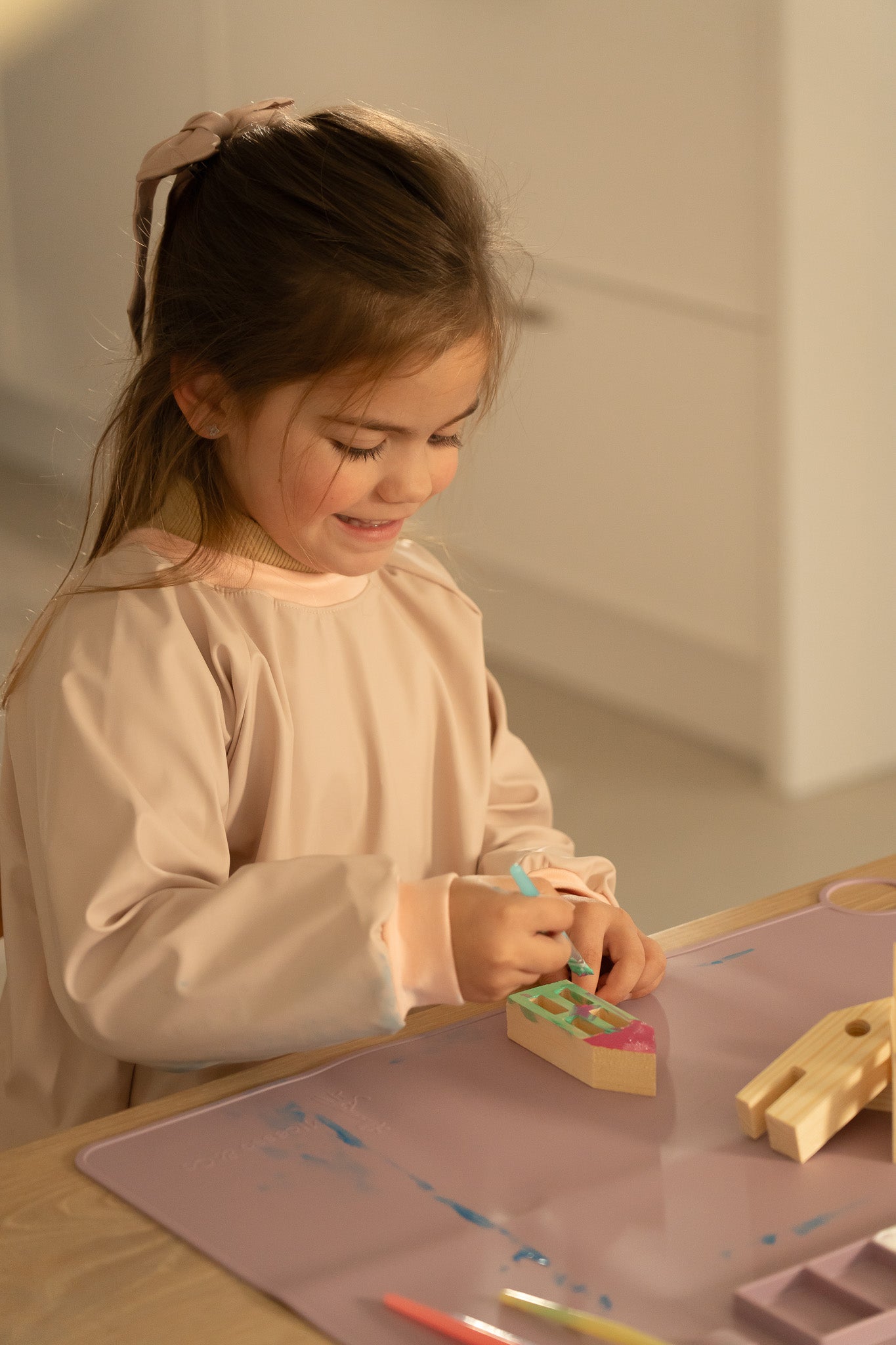 Tablier d’artiste imperméable pour enfants