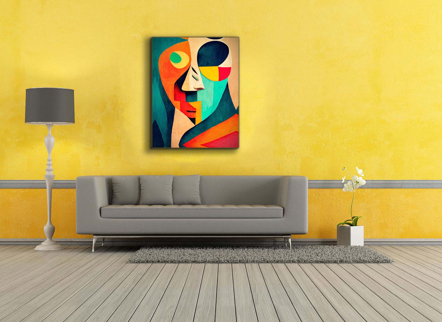 Wall Art -Canvas Picasso IIB-Fine Wall Decor