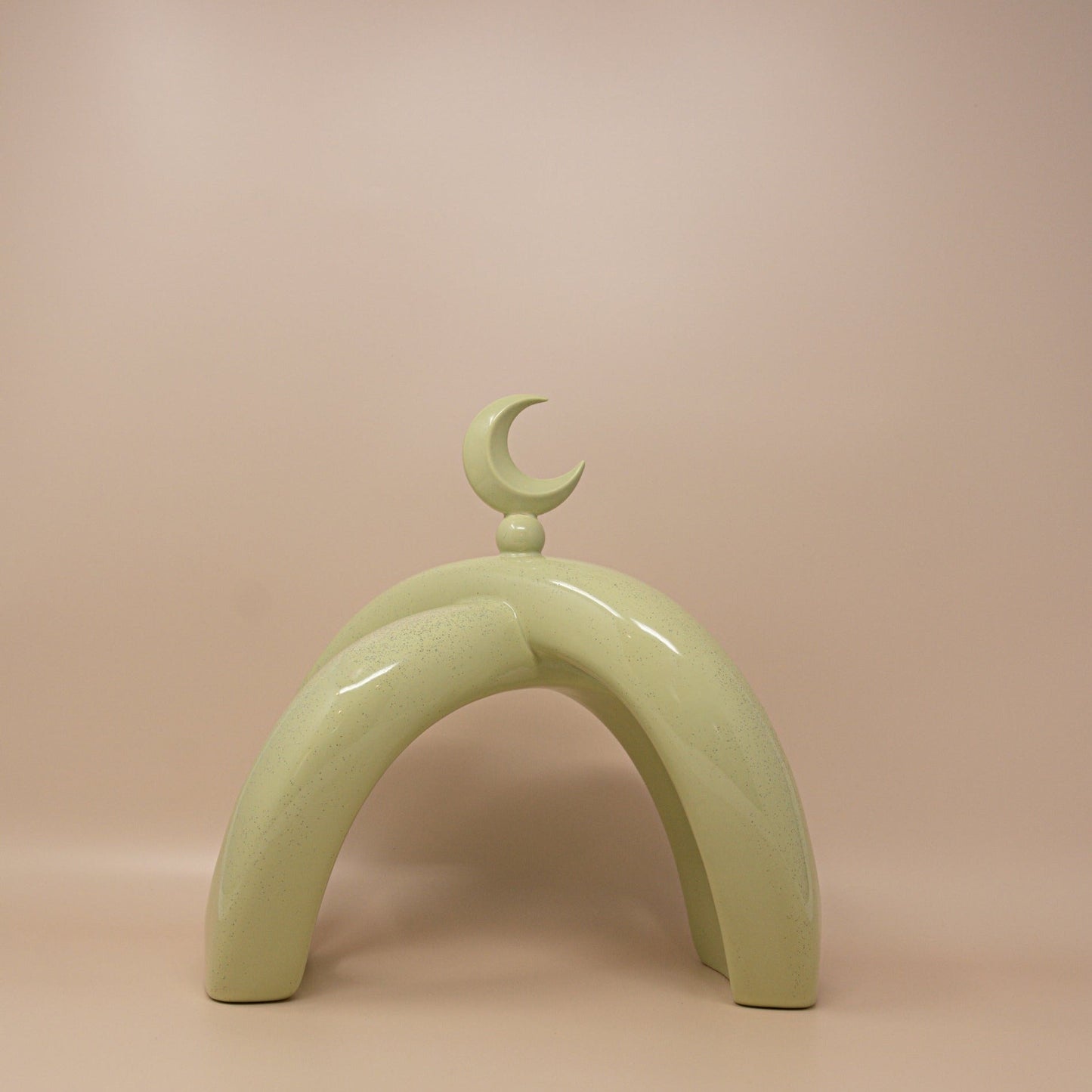 Crescent Knot Sculpture: Pistachio