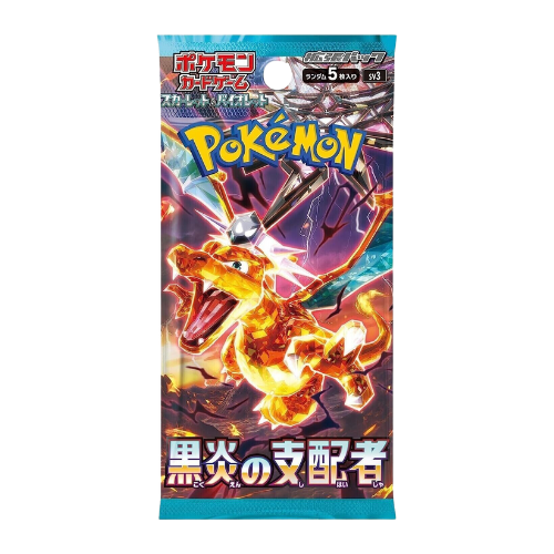 Pokemon Ruler Of The Black Flame Japanese Booster Pack