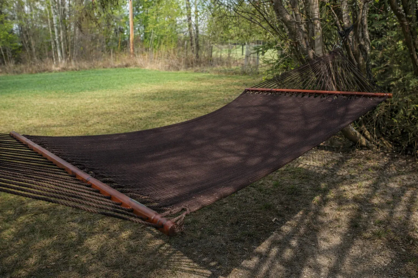 Polyester Rope Hammock - Soft-Woven Deluxe