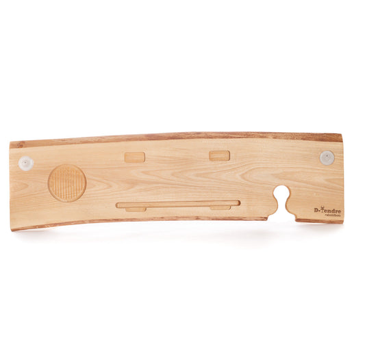 Pont de bain en bois