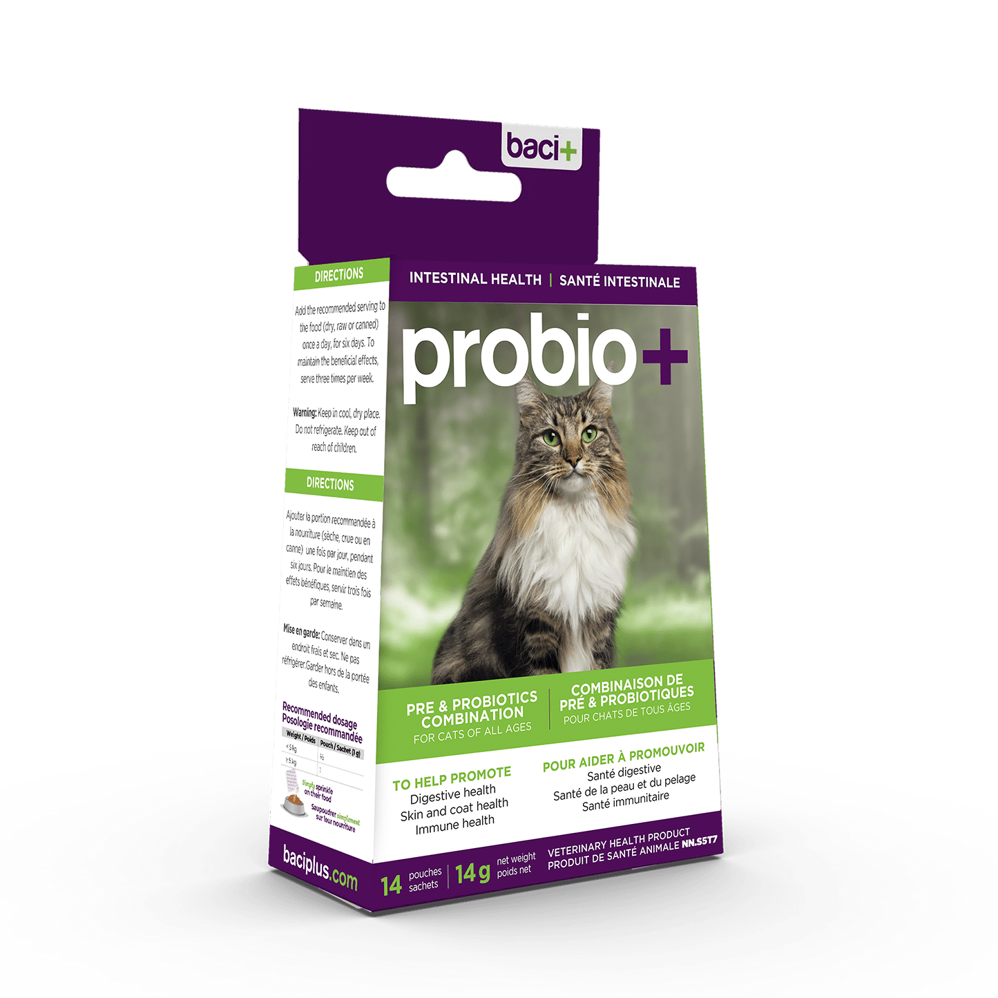 Probio+ – Pré & Probiotiques Naturels pour Chats & Chatons