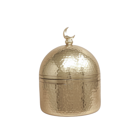 Golden Moon Dome: Hammered Finish