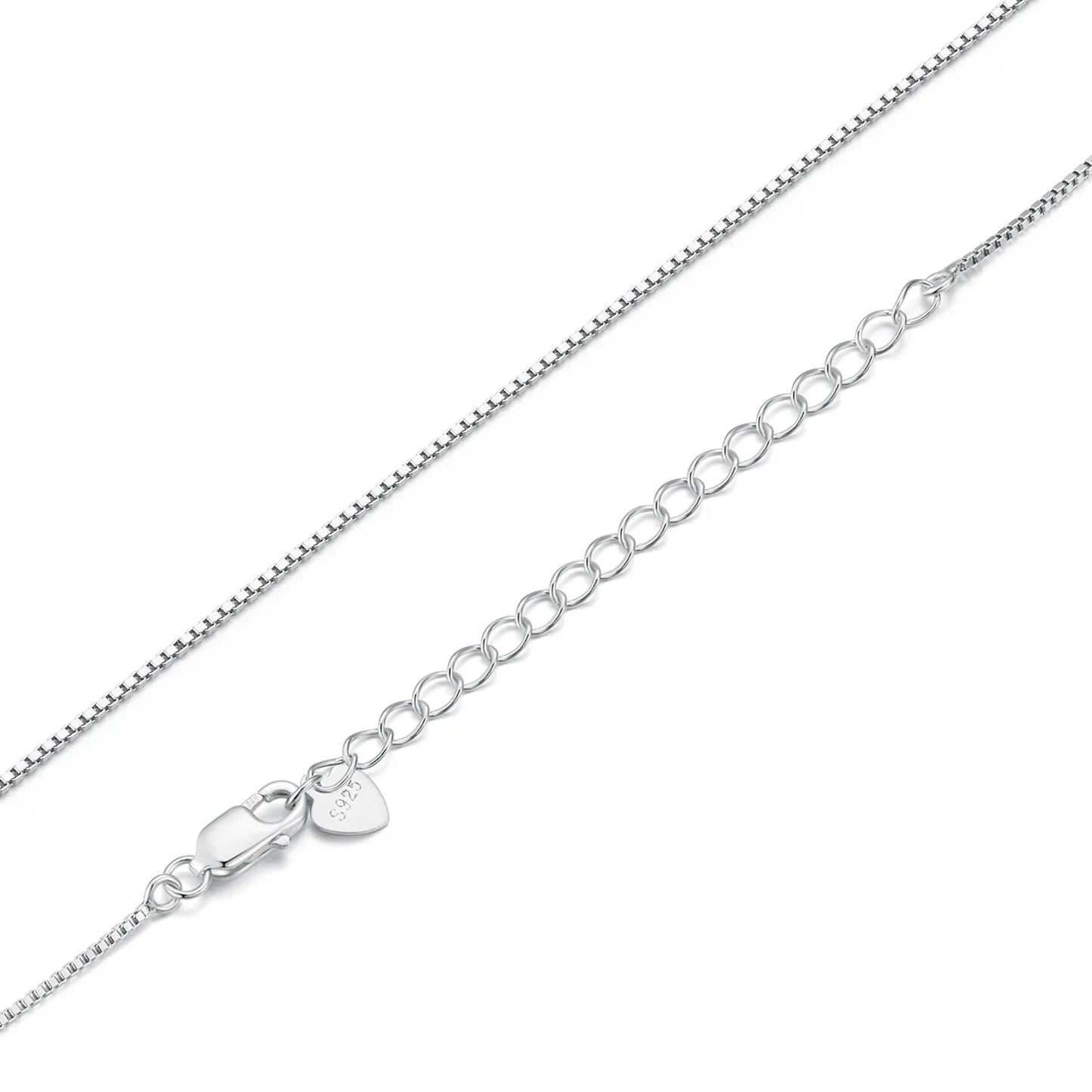 Timeless Elegance: 925 Sterling Silver Adjustable Necklace Chain For Women