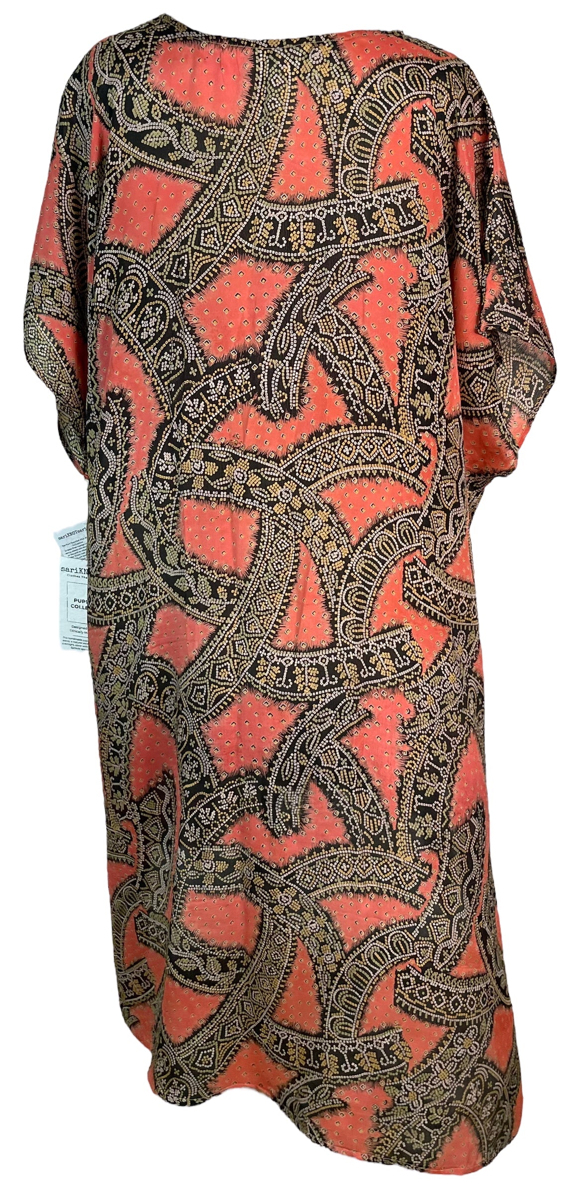 PRC6420 Avatar Pure Silk Maxi Kaftan