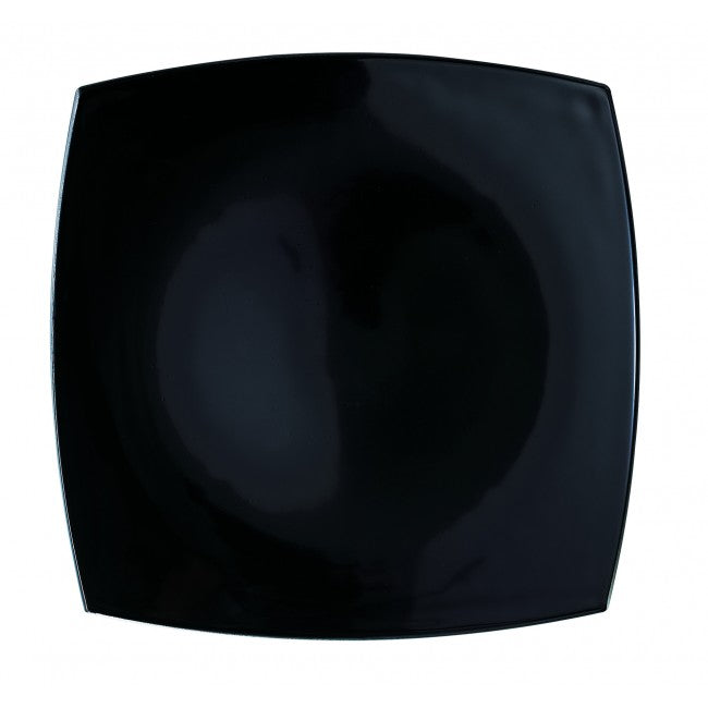 Luminarc Square Black Dessert Plate 19cm-Quadrato
