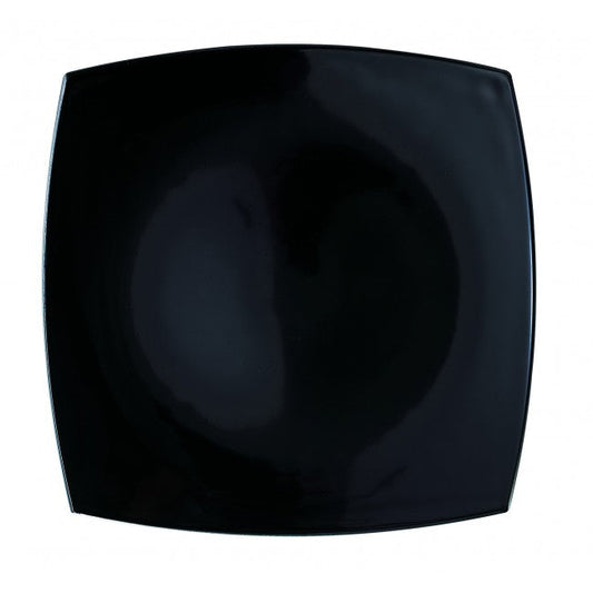 Luminarc Square Black Dessert Plate 19cm-Quadrato