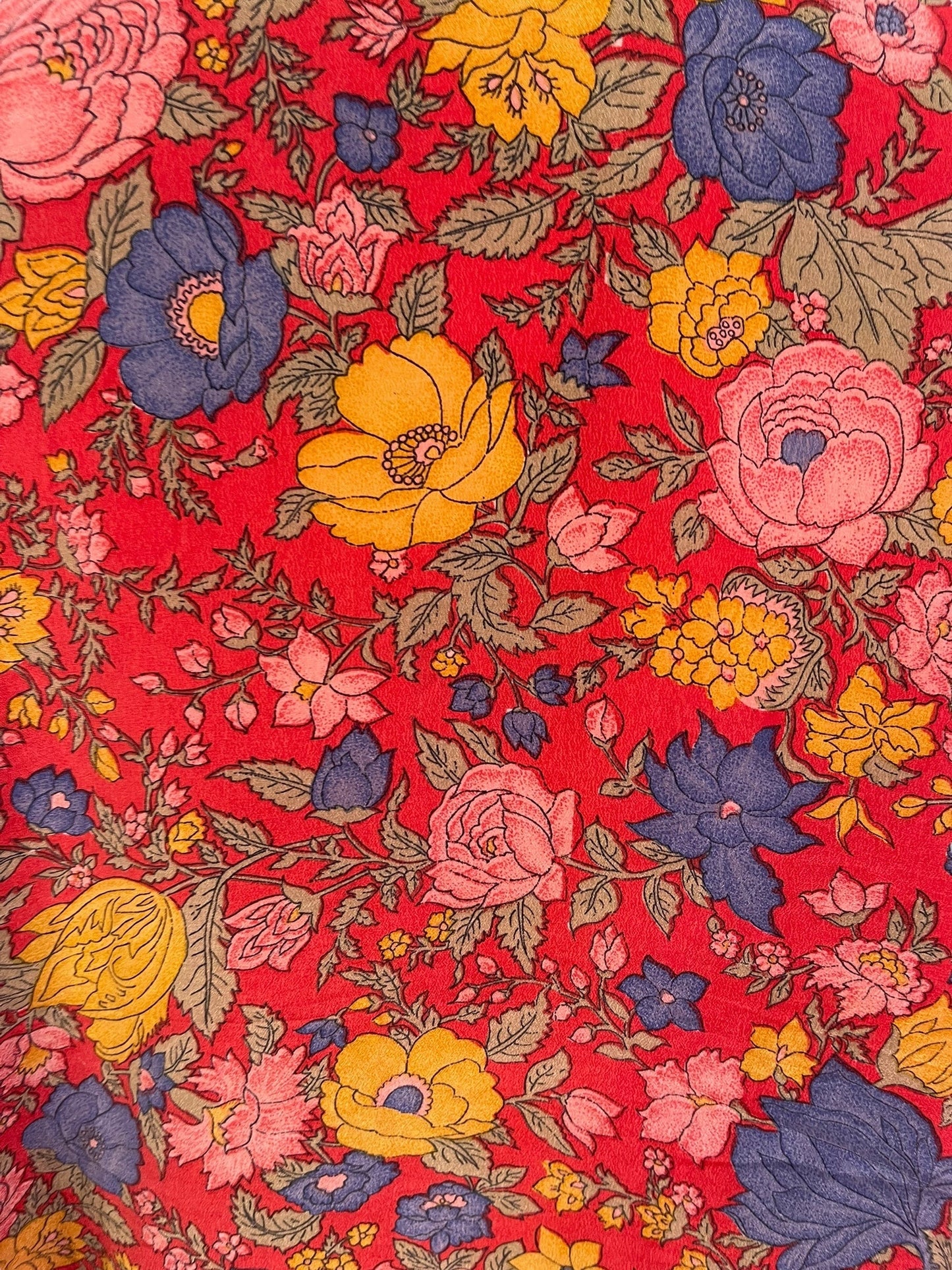 PRC7164 Avatar Pure Silk Long Tunic with Side Ties