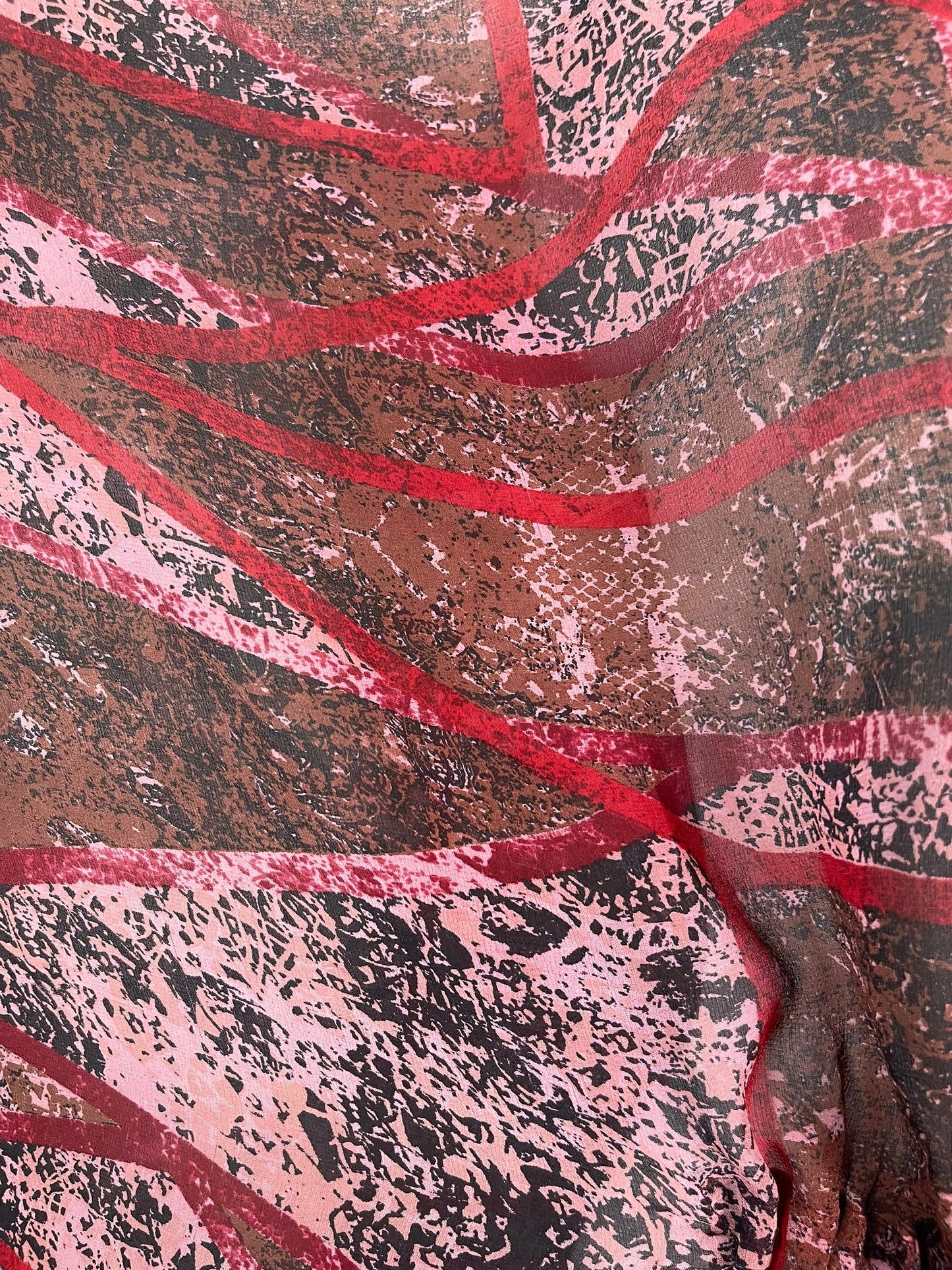 PRG6357 Sheer Avatar Pure Silk Maxi Kaftan