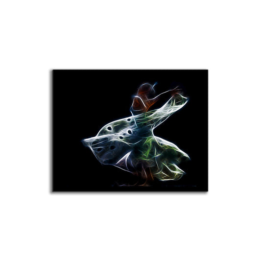 Wall Art Abstract Wall Art-Rumi-Canvas Printed