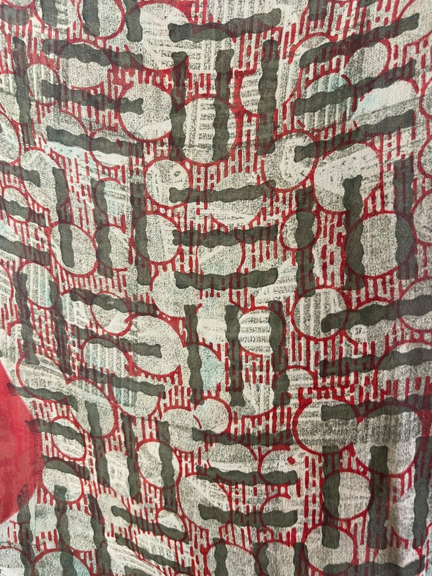 PRG6784 Sheer Avatar Pure Silk Maxi Kaftan