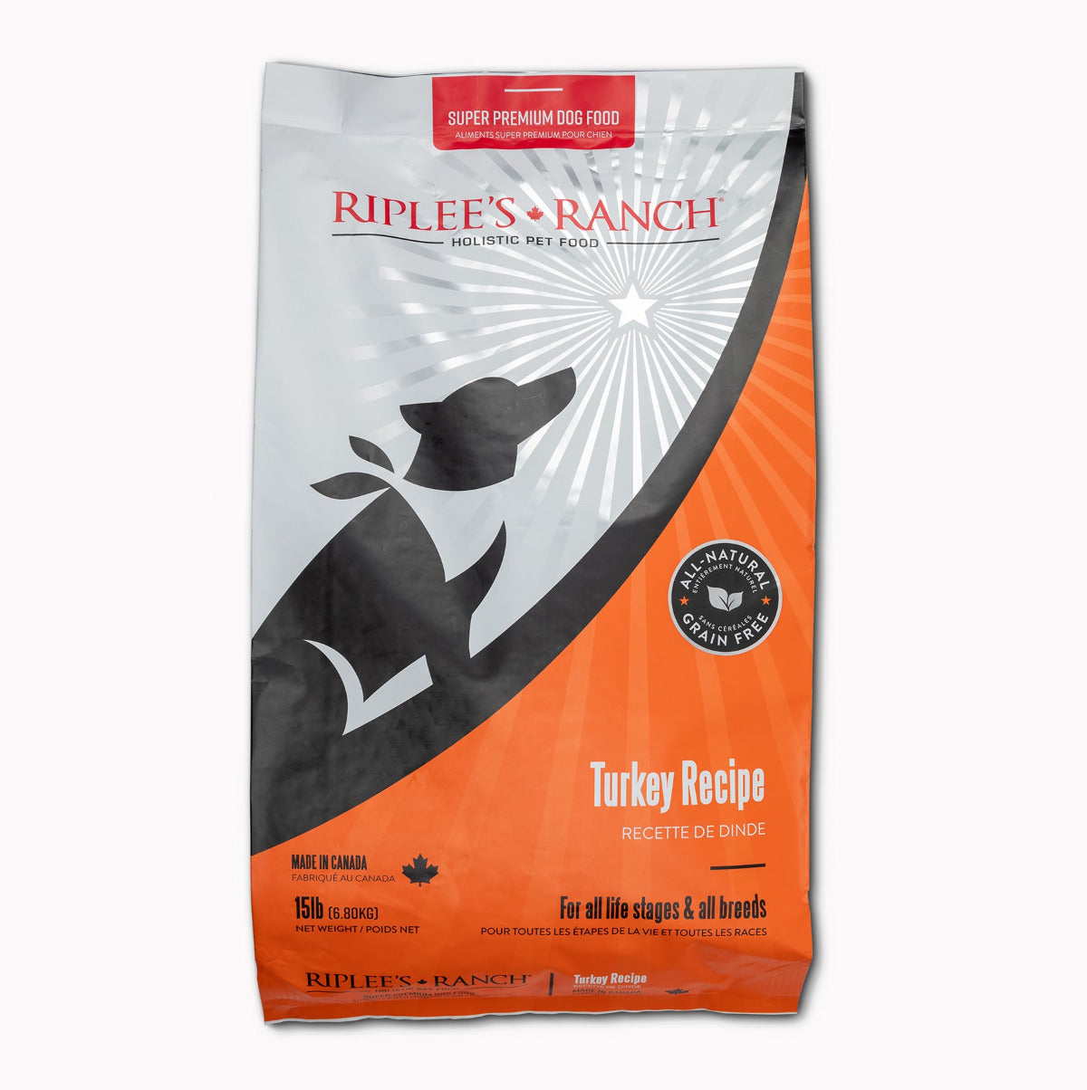 Turkey Recipe Dog Food - 15lb Bag