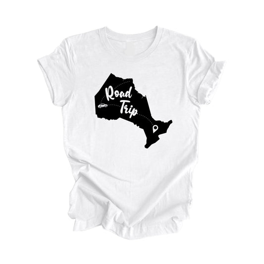 Road Trip Ontario Shirt, Gift, Travel Shirt, Family Vacation Shirts, Adventure Shirt, Road Trip Shirt, Girls Trip Shirt, Travel T-Shirt - Inspired X