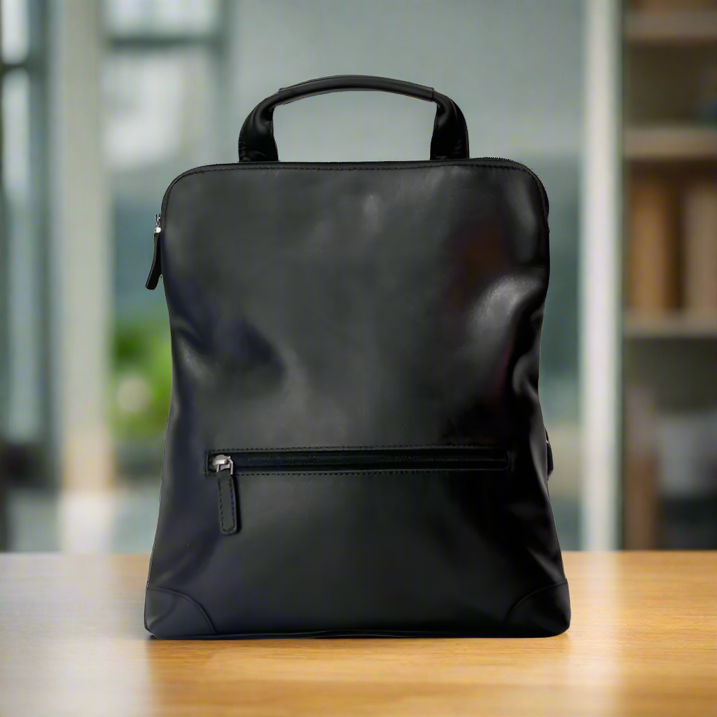 Rugged Earth Leather Backpack