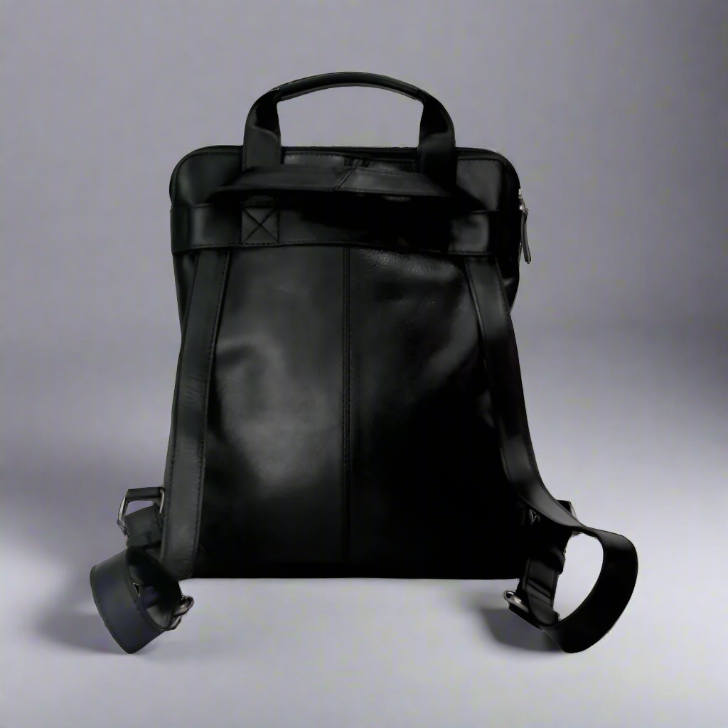Rugged Earth Leather Backpack