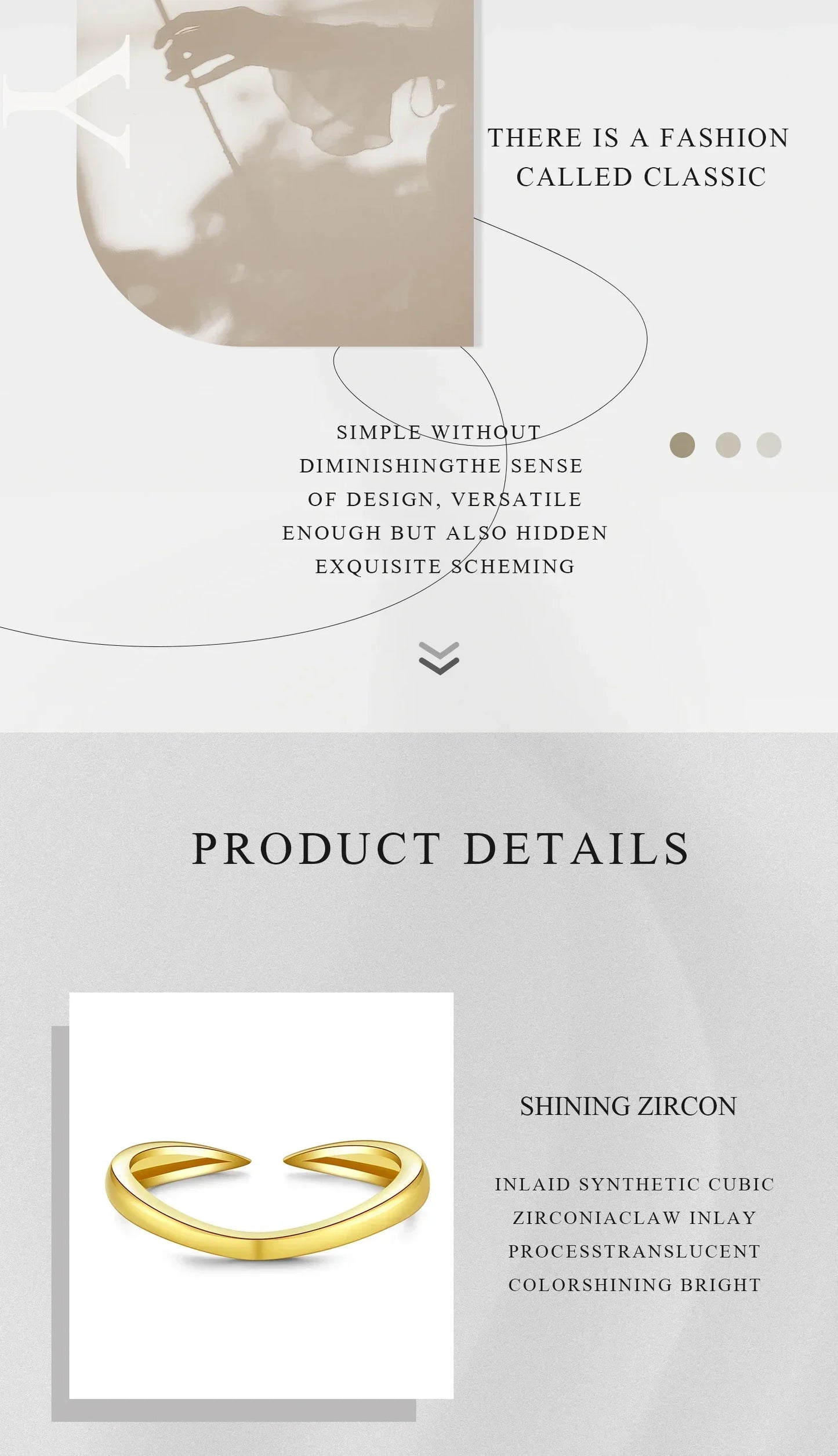 Versatile Sterling Silver Adjustable Ring