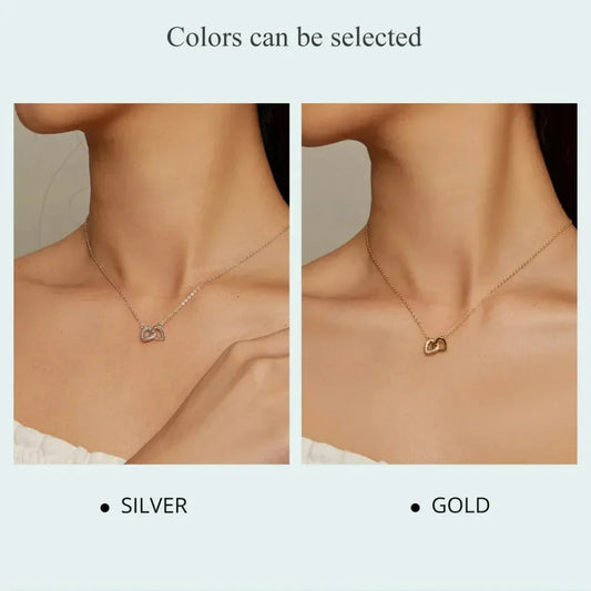 925 Sterling Silver Heart Pendant Necklace - Perfect Valentine'S Day Gift