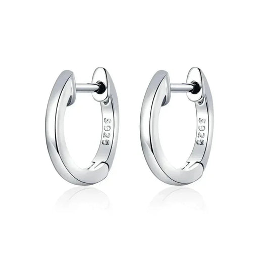 925 Sterling Silver Starlike Earrings - Minimalist Star Shape Ear Buckle for Women - Fashion jewelry SCE1136