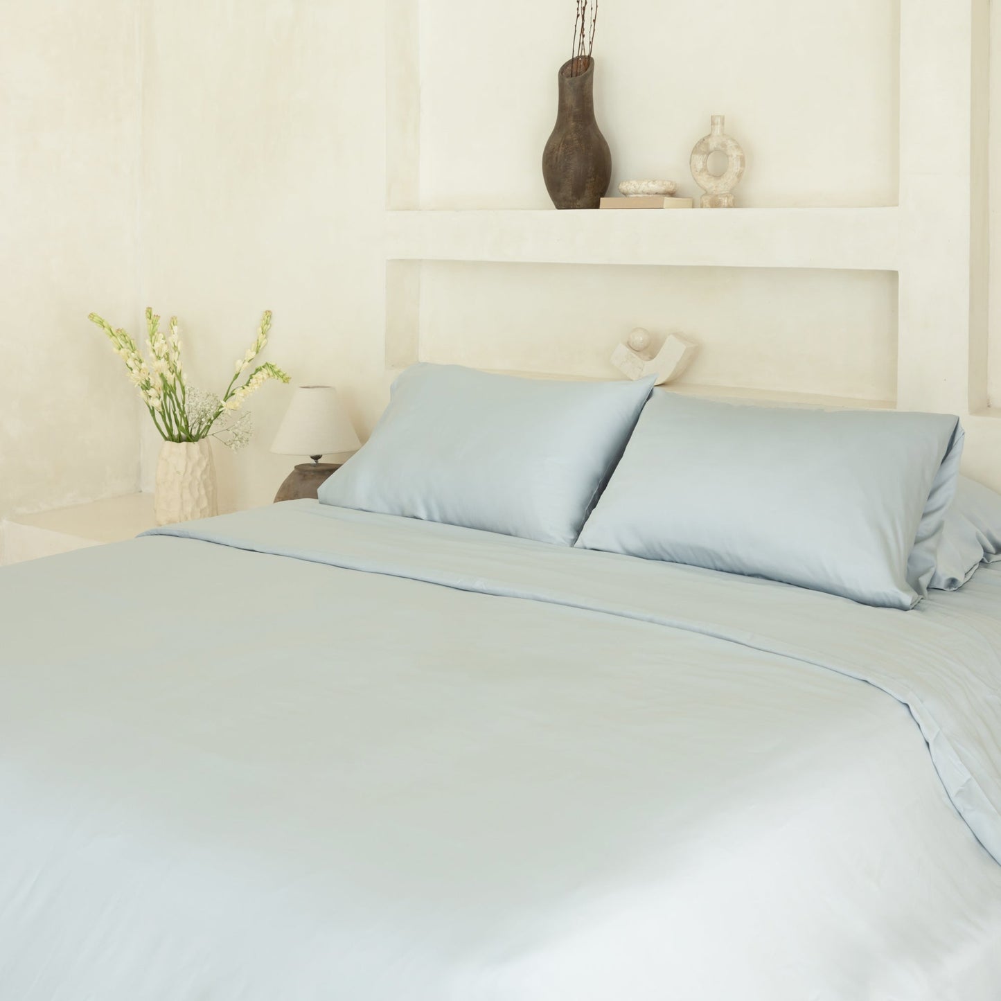 Organic Bamboo Sateen Bed Sheet Set