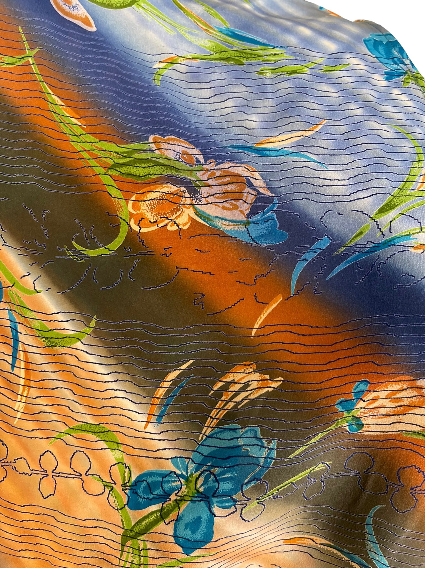 PRC6667 Avatar Pure Silk Waterfall Top