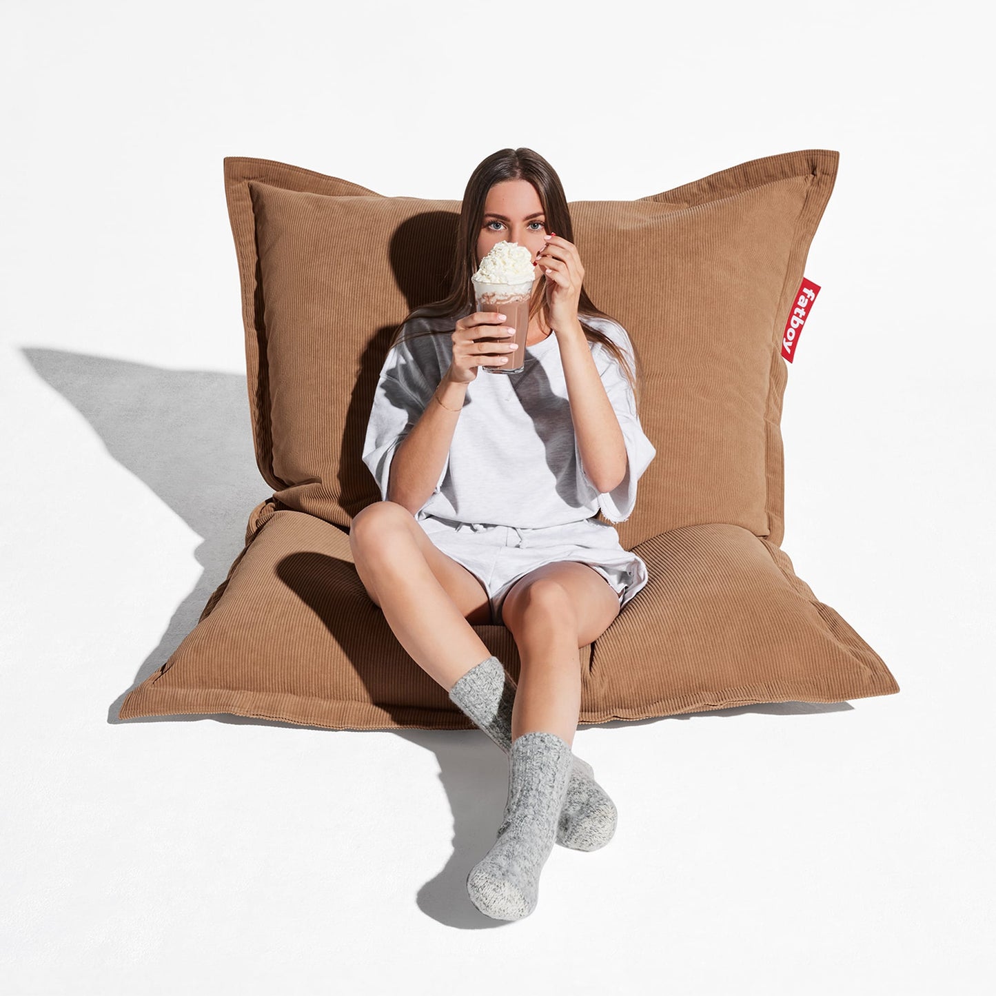 Slim Cord Bean Bag<br> Indoor Use