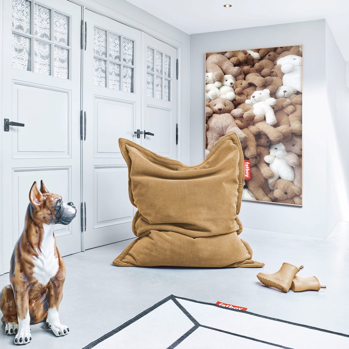 Slim Teddy Bean Bag<br> Indoor Use