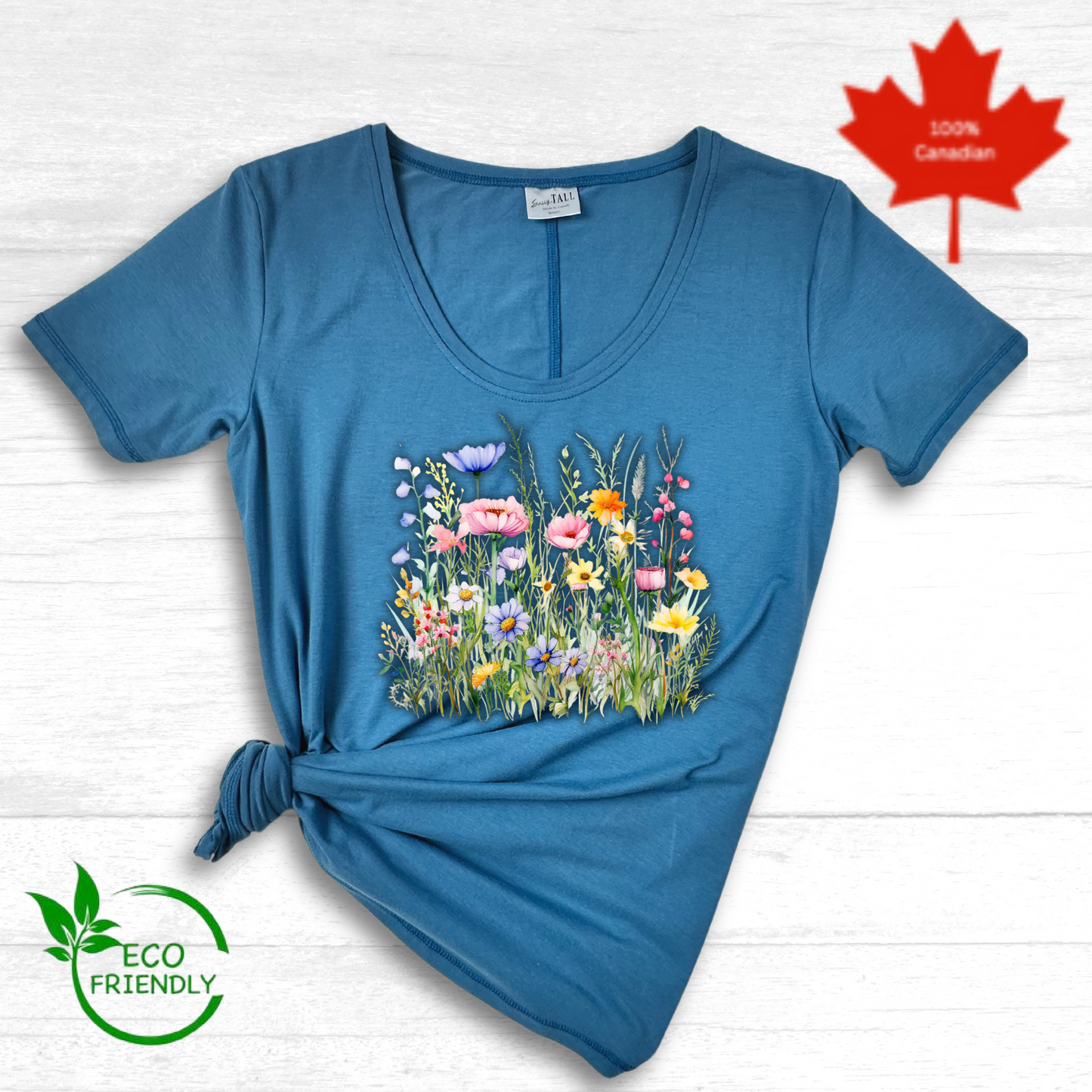 Women's Soft Bamboo T-Shirt – Fashion with a Conscience | 100% Canadian