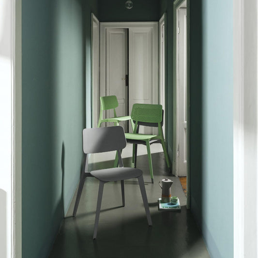 Stellar Perforated Chair<br> Indoor & Outdoor Use