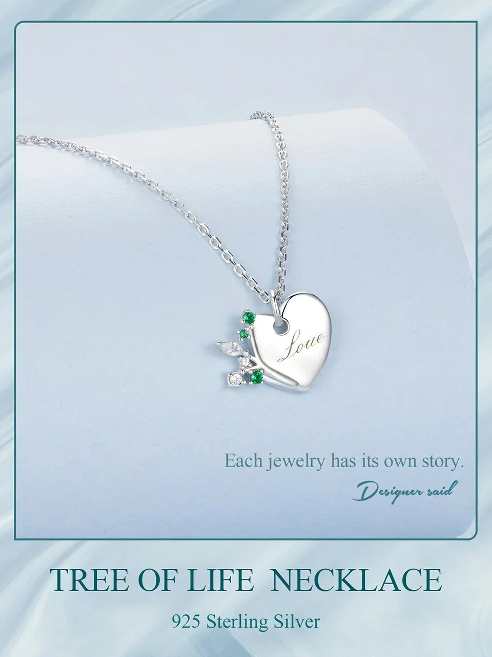 925 Sterling Silver Tree of Life Necklace for Women - Elegant & Meaningful