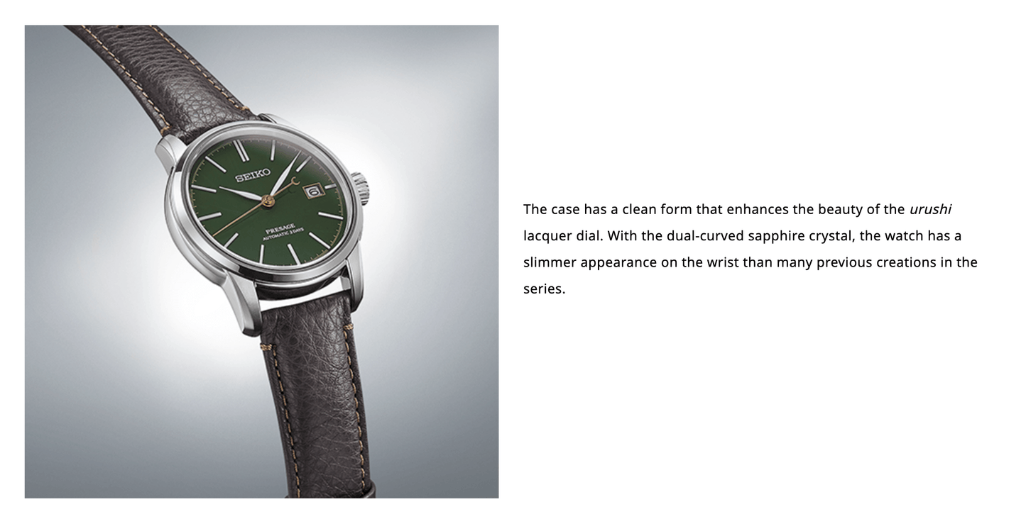 Seiko Presage Craftsmanship Series SPB407J1