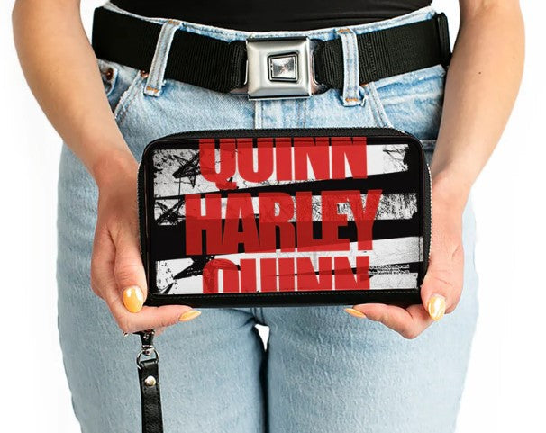 Buckle Down Zip Around Wallet