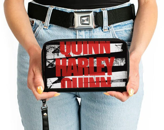 Buckle Down Zip Around Wallet