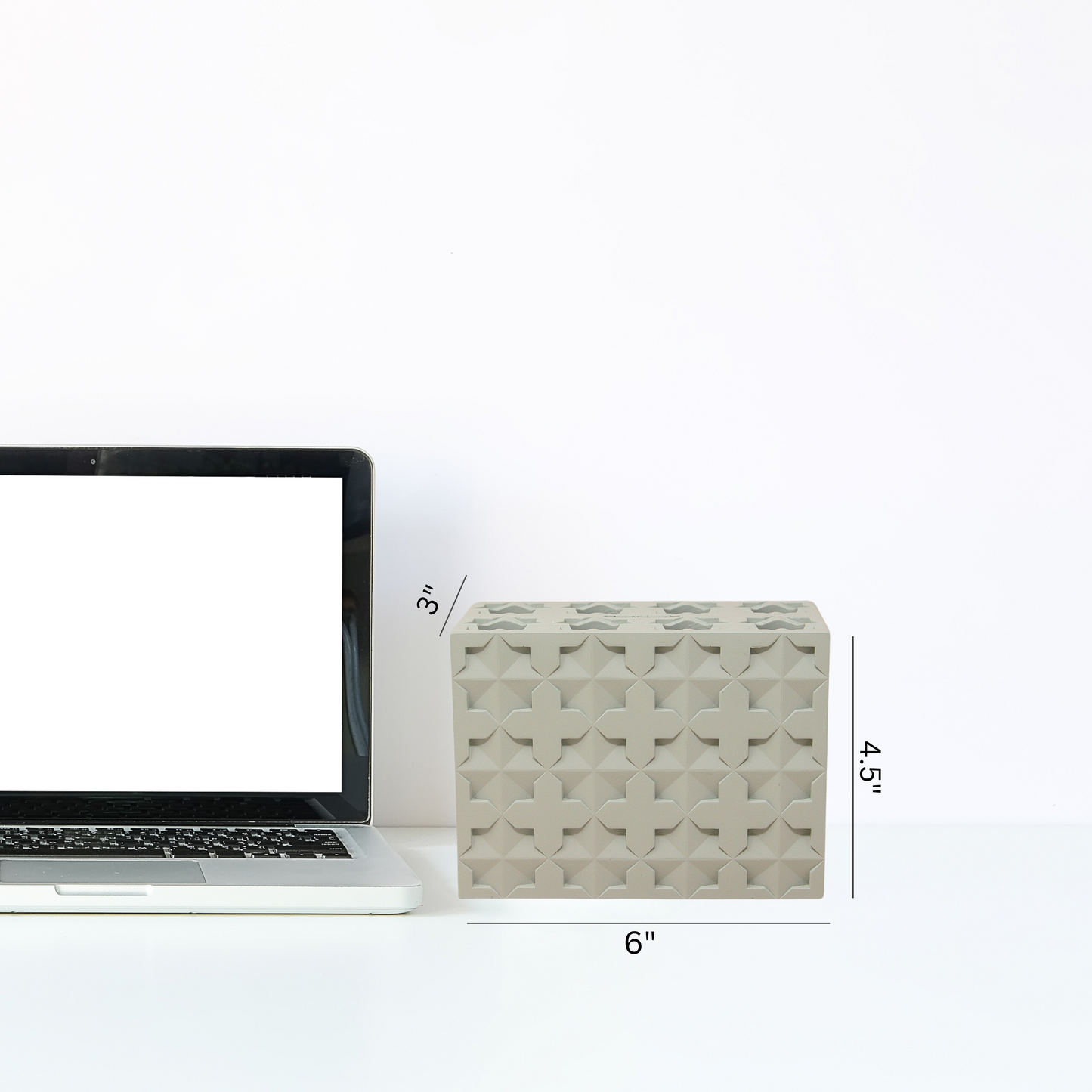 Islamic Geometric Base/Candle Holder - Rectangle