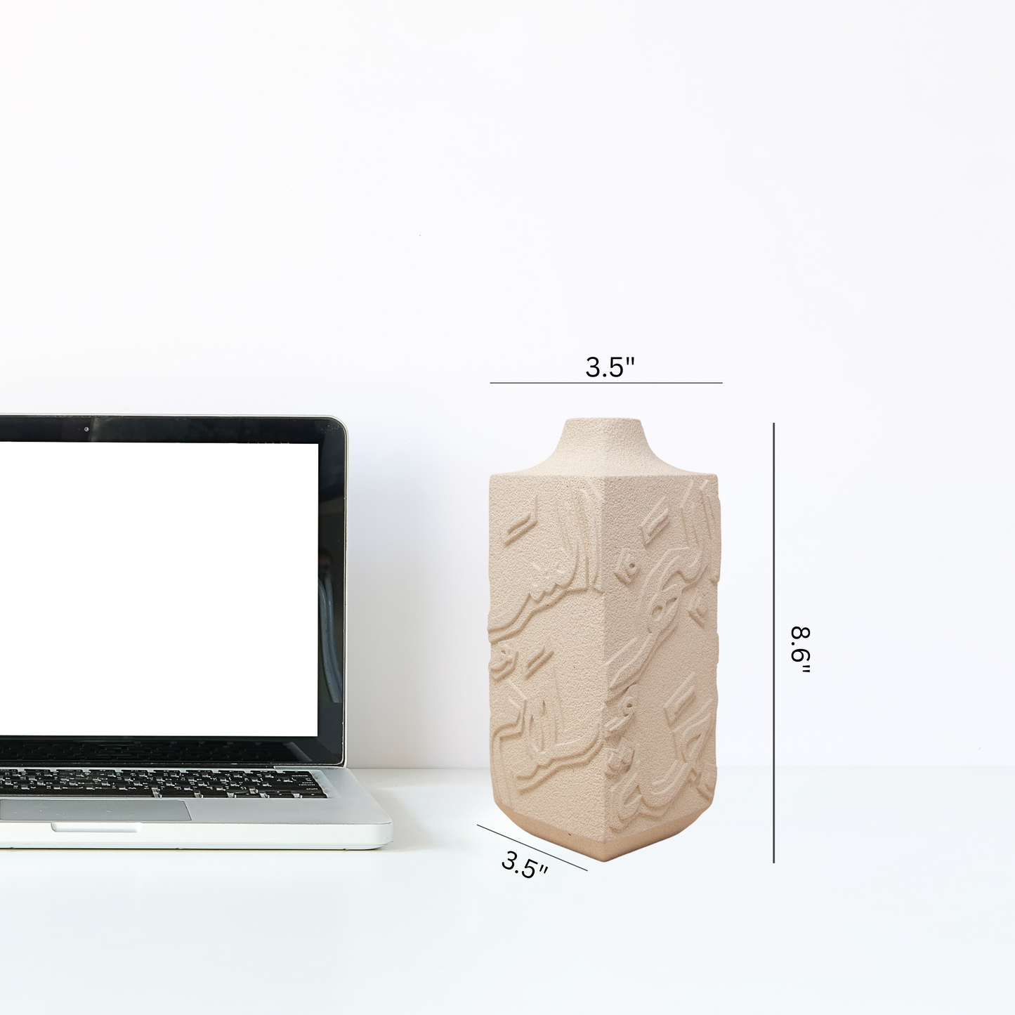 Artisan Calligraphy Vase