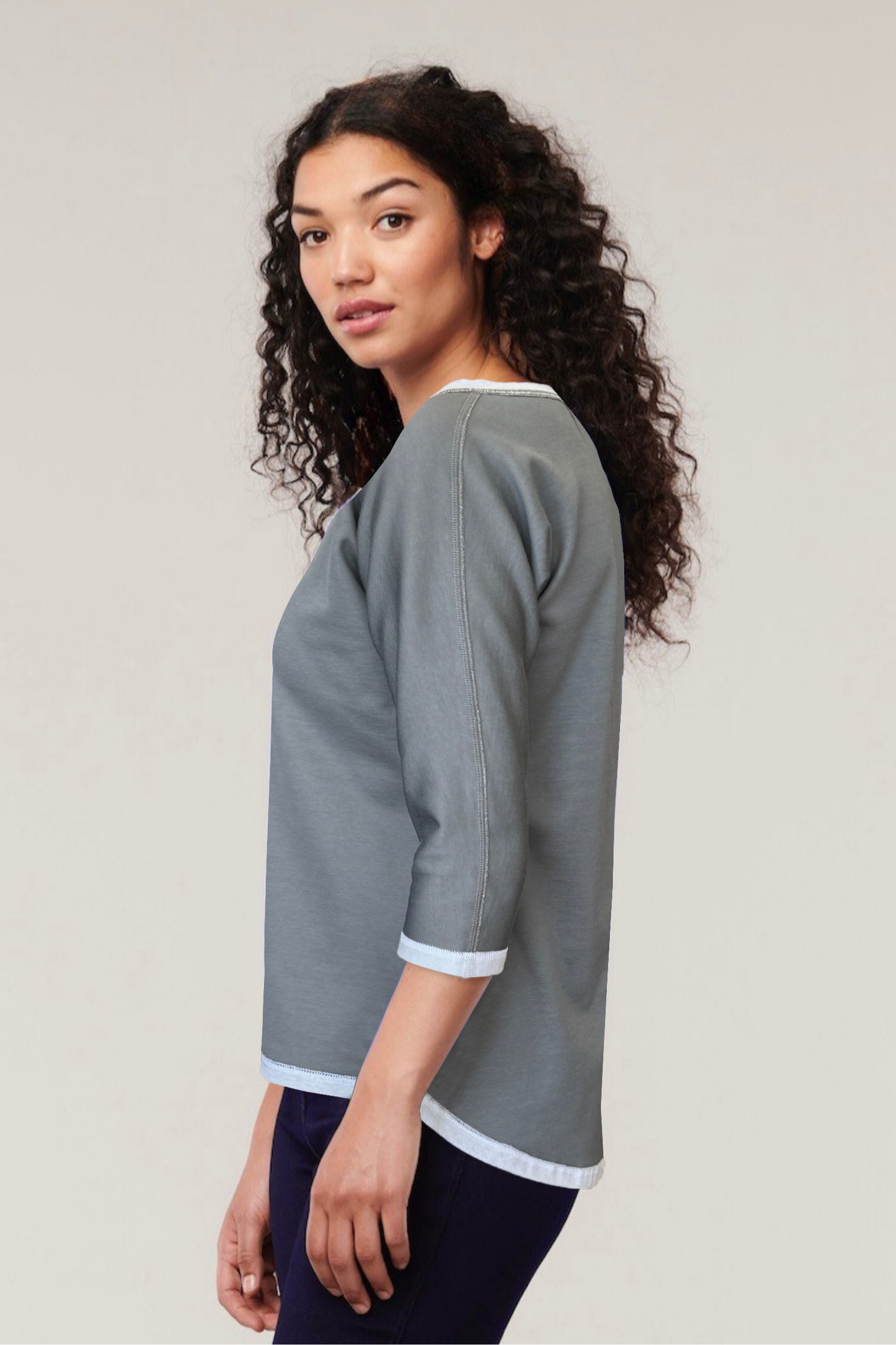 Sousa Reversible Bamboo Charcoal Top