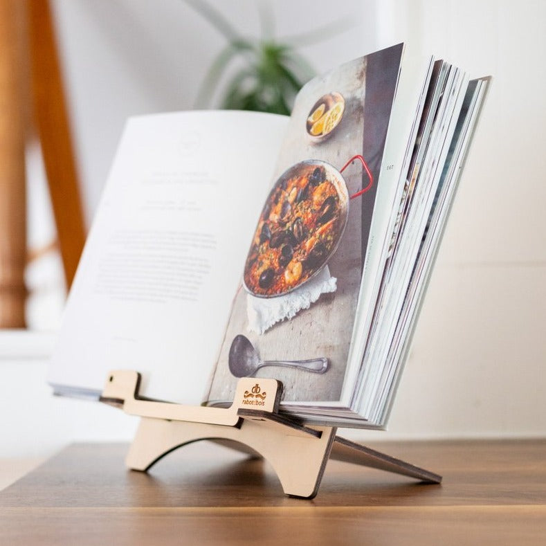 Support pour livre de recette "d-Poser"