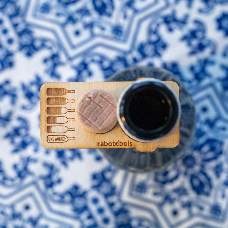 Support pour bouchon de liège "Le d-Bouchon"