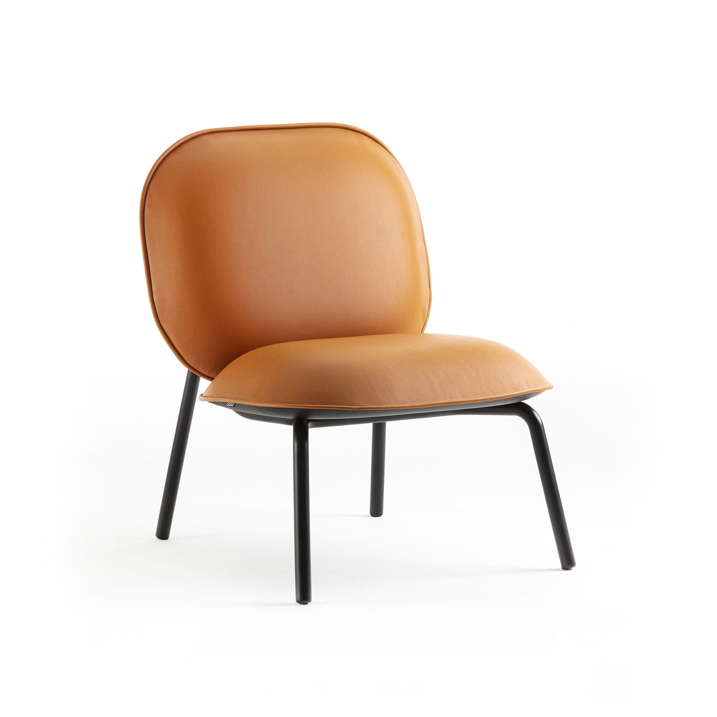 Tasca Lounge Chair & Ottoman<br> Eco Leather Fabric<br> Indoor Use