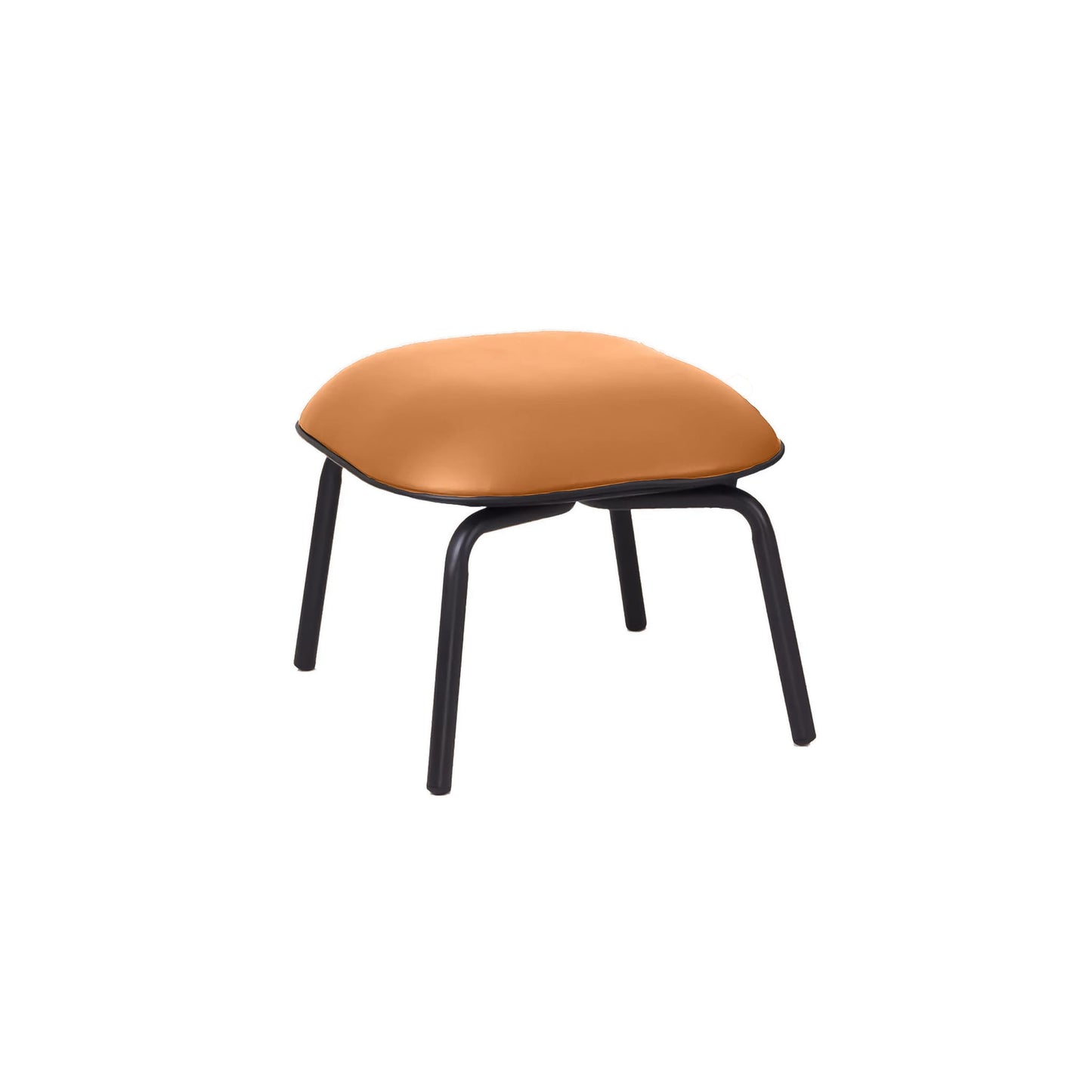 Tasca Lounge Chair & Ottoman<br> Eco Leather Fabric<br> Indoor Use