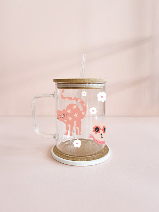 Tasse boho 17oz - chats