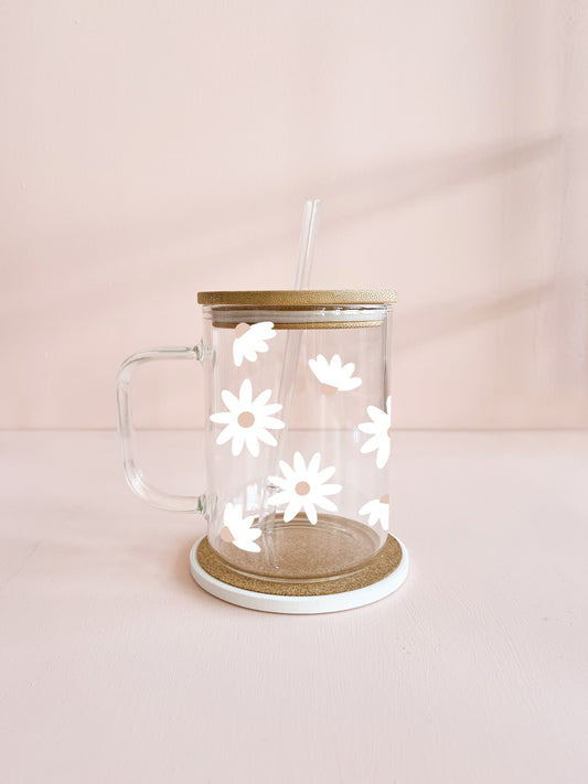 Tasse boho 17oz - fleurs d'été