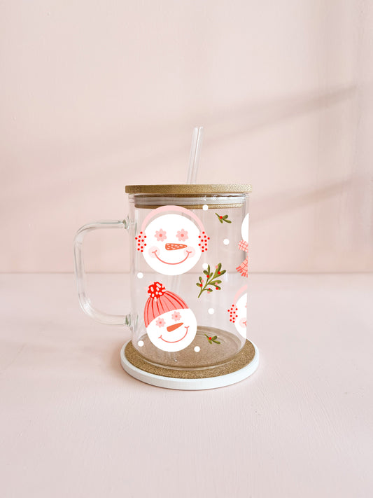 Tasse boho - Bonhommes de neige