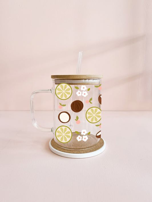 Tasse boho 17oz - Coco lime