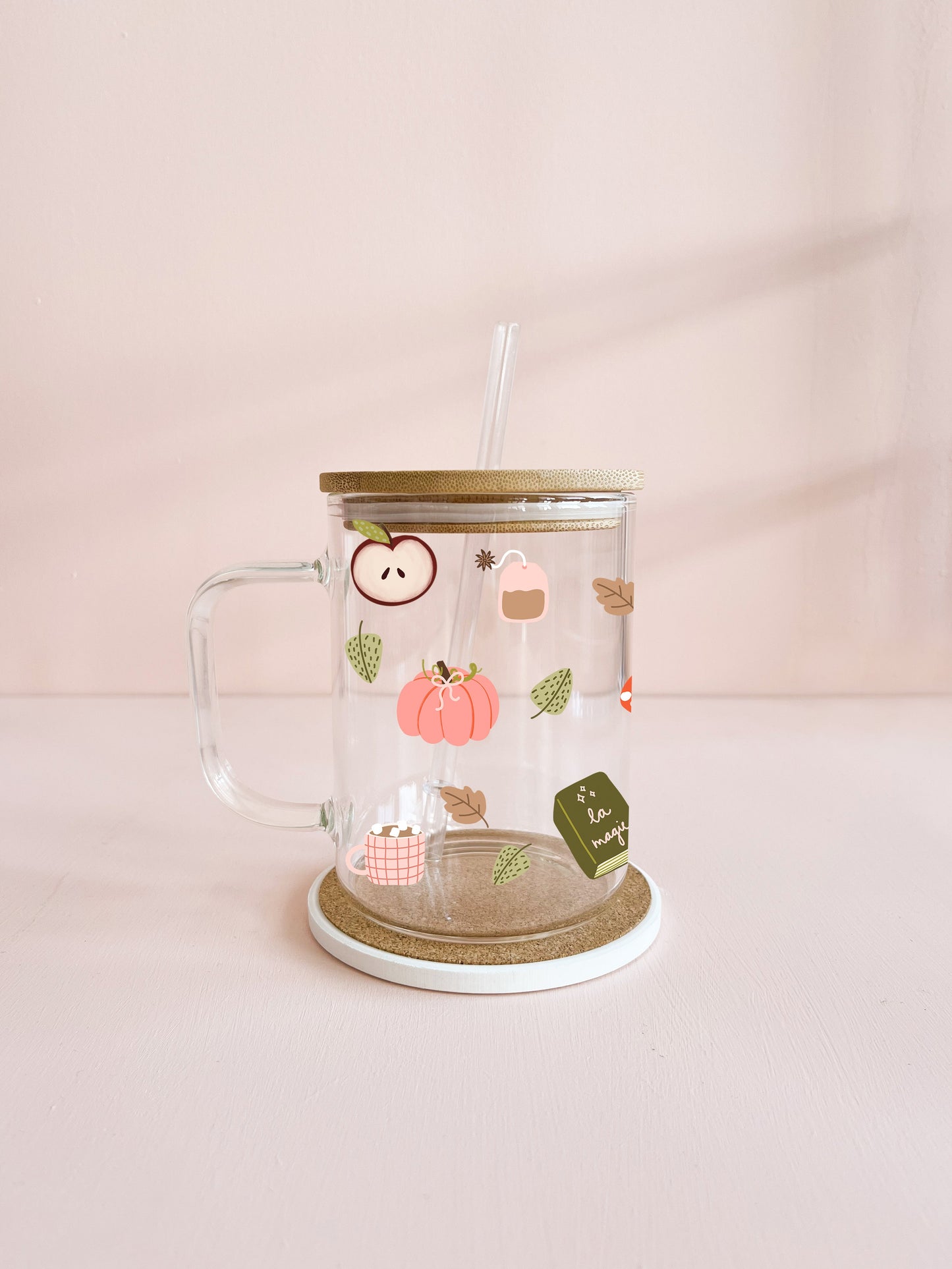 Tasse boho 17oz - En mode automne