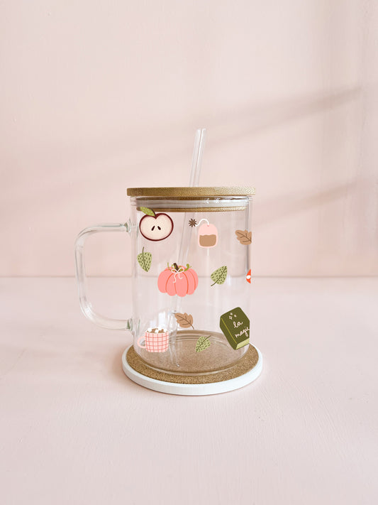 Tasse boho 17oz - En mode automne