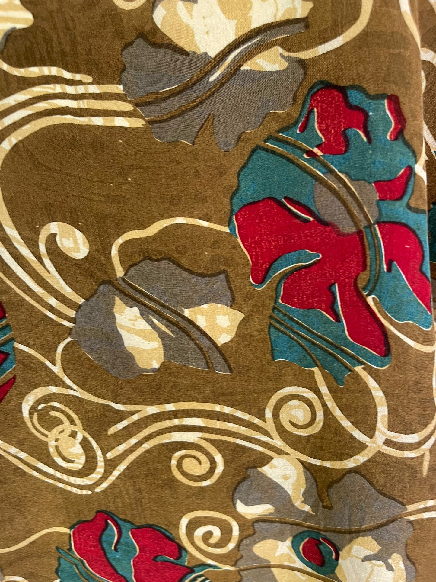 PRC6691 Avatar Pure Silk Side Slit Top