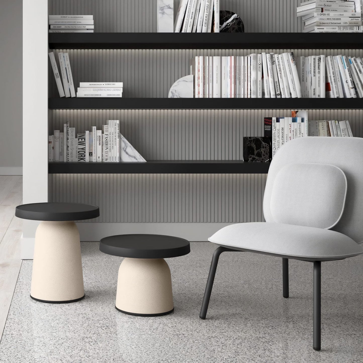 Thick Top Side Table<br> Indoor & Outdoor Use