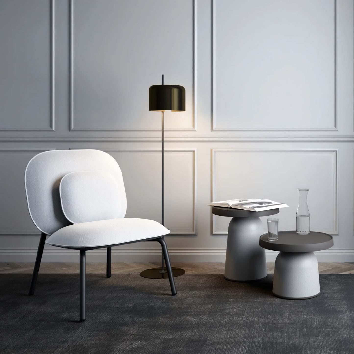 Thick Top Side Table<br> Indoor & Outdoor Use