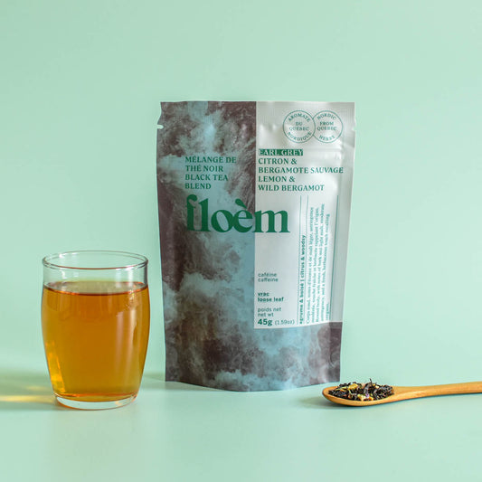 Thé en vrac - Thé noir Earl Grey, Citron & Bergamote sauvage